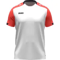 Jako T-shirt unisexe Dynamic - 6170, Couleur:blanc/coral/marine, Taille:M