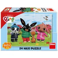 Dino Bikes Dino - Bing Puzzle d'automne 24 maxi - 1-39 pièces