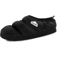 Nuvola . Chaussons Homme Femme Antidérapants chaudes rembourrées confortables noir 44/45 EU -UNCLAG