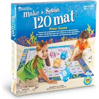 Learning Resources - Ler1772 - Tapis De Jeu Au Sol Pour Compter Jusqu'à 120 Make A Splash De -
