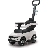 Jamara VW T-Roc Blanc 3-en-1 Jouet à chevaucher