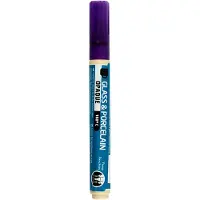 Creativ Company Stylo en verre et porcelaine opaque - Violet