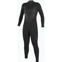 O'Neill Epic 5/4 Mm Woman Long Sleeve Back Zip Neoprene Suit Noir 8T Femme