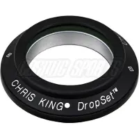 Chris King Bearing Cap Dropset 1-4, Griplock, noir mat