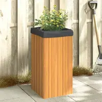 Prolenta Maison Exclusive - Bac à plantes 45 x 45 x 90 cm en bois massif d'acacia