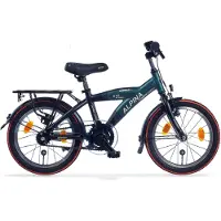 Alpina sport Alpina Yabber, Enfants, Hommes, Aluminium, Noir, Vert, 40,6 cm (16"), Monovitesse