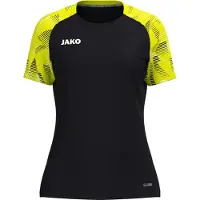 Jako T-shirt Sonic noir/jaune fluo 38/40