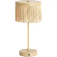 Light & Living Lampe de table rechargeable Diny Sable