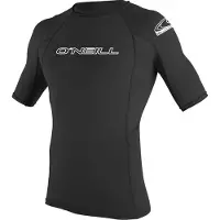 O'Neill Basic Skins Crew Short Sleeve Rash Guard Noir XS