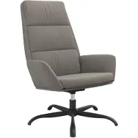Syfax Fauteuil relax gris clair velours
