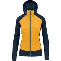 Karpos Veste en cuir jaune, taille S, femme