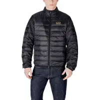 EA7 Veste d’hiver 'Core Identity' or / noir