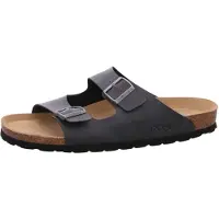 Rohde Chaussures pour hommes Grado, pantoufles, sandales, couleur grise, pour le quotidien