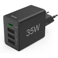 Hama 00201990 Mini Ladeadapter schwarz, 35 Watt
