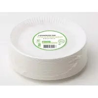 FoodLine Assiette en carton laminé 18cm 100pcs/paquet - (100pcs) (100x)