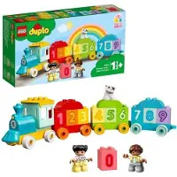 LEGO DUPLO Le train des chiffres, Jeu éducatif pour Bébé, Apprendre à compter, 1.5 an et plus, Jeu de construction