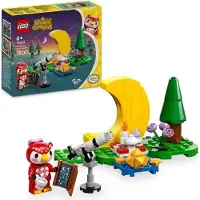 LEGO Animal Crossing Observation des étoiles avec Céleste, Jouet de construction, Thème Camping, Minifigurine, Accessoires