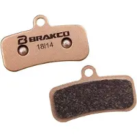 Brakco Plaquettes De Frein à Disque Frittées Shimano Saint Br-m810/m820/zee M640