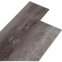 vidaXL , lames de sol en PVC imitation bois rayé, surface de 5,02 m², 36 pièces