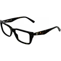 Karl Lagerfeld Lunettes de vue - - KL6212 - Dark tortoise (marron) - Femme - 55/15/140
