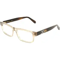 Ferragamo Lunettes de Vue SF3061 56/15/150 Transparent sand Acetate MAN SF3061