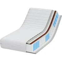 vidaXL Matelas, 60 x 120 cm, blanc