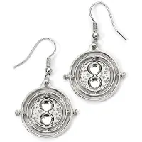 Harry Potter Boucles d'oreilles de - Zeitumkehrer - pour Unisexe - couleur argent - Taille Standard