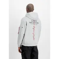 Alpha industries Signature Bp Hoodie Gris M Homme