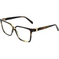 Ferragamo Lunettes de Vue SF3059 56/14/145 Khaki horn Acetate WOMAN SF3059