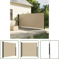The Living Store Store latéral extensible Beige 180x600 cm