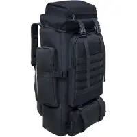 Zree sac à dos de randonnée 80L pour le camping, sac à dos militaire léger Molle pour les voyages en plein air