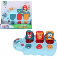 Askato Eléphant musical - Jouet éducatif interactif pour les enfants de plus de 3 ans