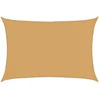 Syfax Voile d'ombrage 160 g/m² rectangulaire sable 2,5x3,5m PEHD