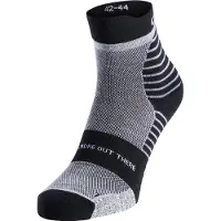Odlo Unisexe, Chaussettes de sport, Performance Merino Trail (39 - 41), Gris, Noir
