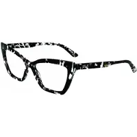 Karl Lagerfeld Lunettes de Vue - - KL6063 N - Noir/Blanc - Monture Zyl - 54/17/140