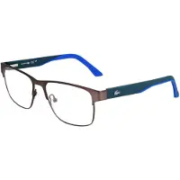 Lacoste Lunettes de Vue L2291 N 56/17/140 Dark grey Metal MAN L2291 N