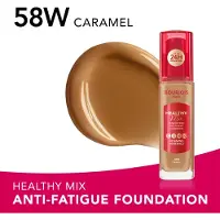Bourjois Healthy Mix fond de teint hydratant éclat 24h teinte 58W Caramel 30 ml