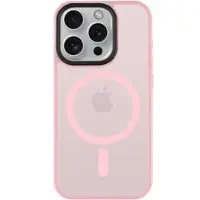 Tactical Back panel cover - MagForce Hyperstealth Cover for iPhone 15 Pro Pink Panther (Apple iPhone 15 Pro), Coque pour téléphone portable, Pink, Transparent