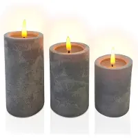 Relaxdays 3 bougies LED (3x)