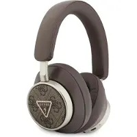 GUESS Casque sans fil ENC GUBHC15P4MRCTW (logo triangle 4G) marron