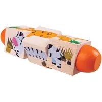 Bigjigs Toys Rouleau motorisé La vie dans la jungle