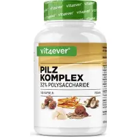 Vit4ever Complexe de champignons - 180 gélules contenant 750 mg d'extrait