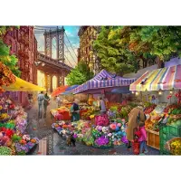 Bluebird Puzzle Puzzle Flower Market Brooklyn - 500 à 999 pièces
