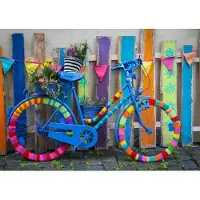 Grafika Puzzle Mon Beau Vélo Coloré - 1500 pièces