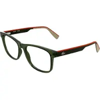 Lacoste Lunettes de Vue L4004 56/17/145 Transparent khaki Bio inj-g820 MAN L4004