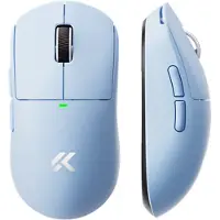 MCHOSE A5 V3 Ultra Lightweight Wireless - Gaming Mus - Optisk - 6 knapper - Bl (Sans fil), Souris, Bleu