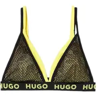 HUGO Hazel 10226641 Bikini Top Jaune L Femme