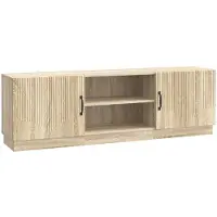 Syfax Meuble TV Chêne Sonoma 150 x 31 x 47 cm Bois d'ingénierie