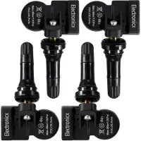 ELECTRONICX 4x Capteurs TPMS 433 MHz pour für Bestune Eiyi 03 2026 - préprogrammé prêt à l'emploi valve caoutchouc