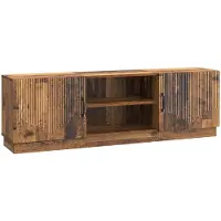 Syfax Meuble TV Bois ancien 150 x 31 x 47 cm Bois d'ingénierie